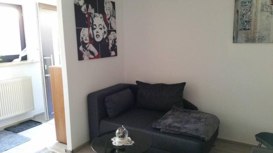 Schoene Ferienwohnung Lehrberg Bagian luar foto