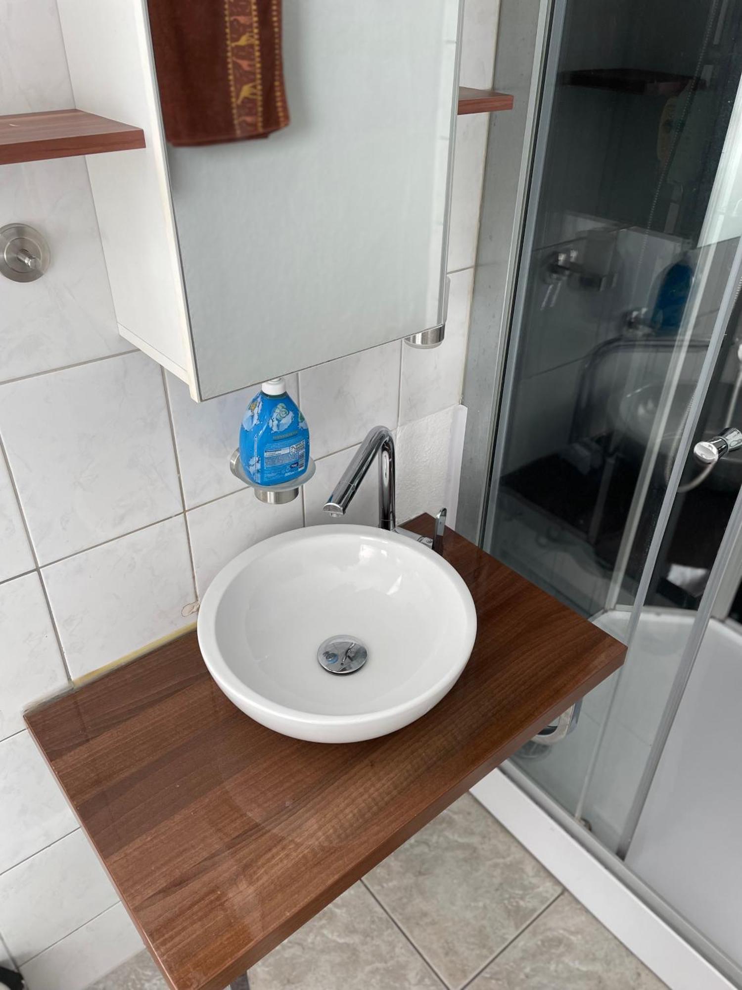 Schoene Ferienwohnung Lehrberg Bagian luar foto
